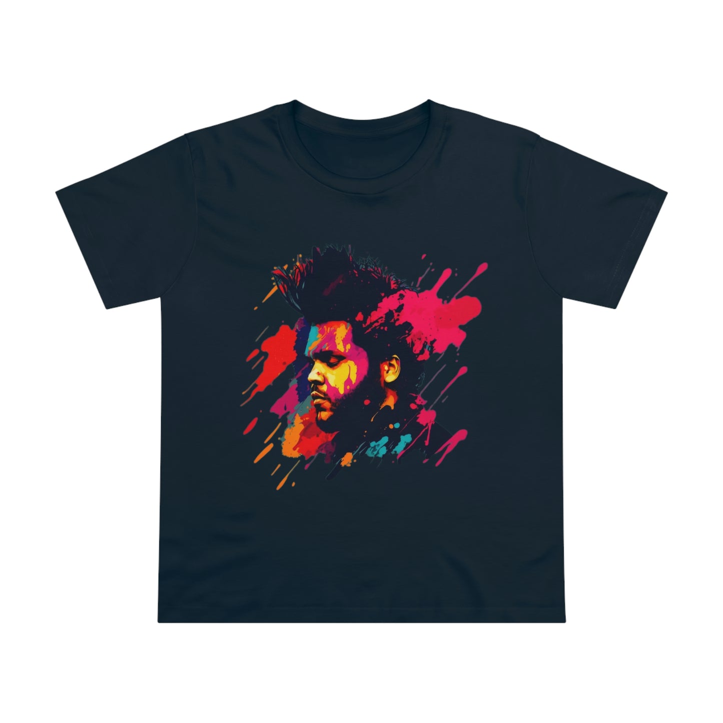 The Weeknd Colour Feminine Cut T-Shirt