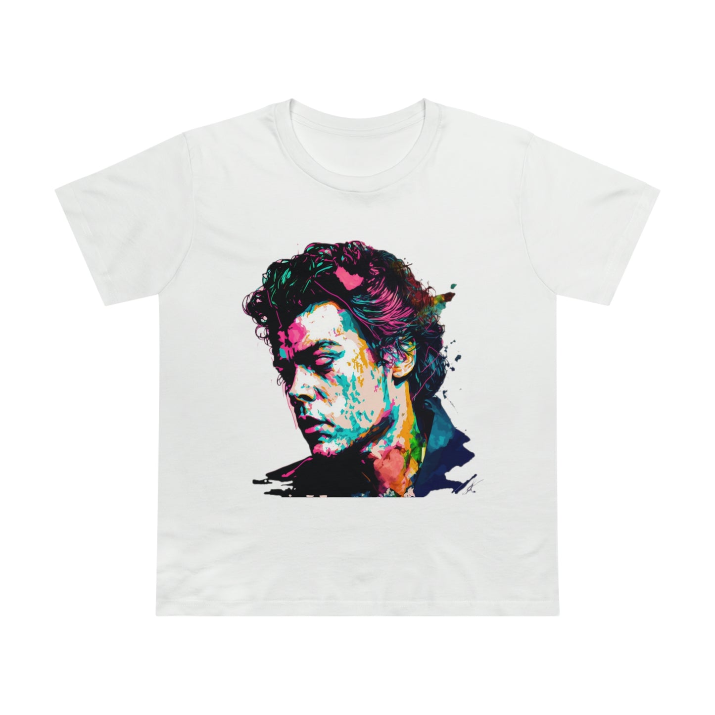 Harry Styles Colour Feminine Cut T-Shirt