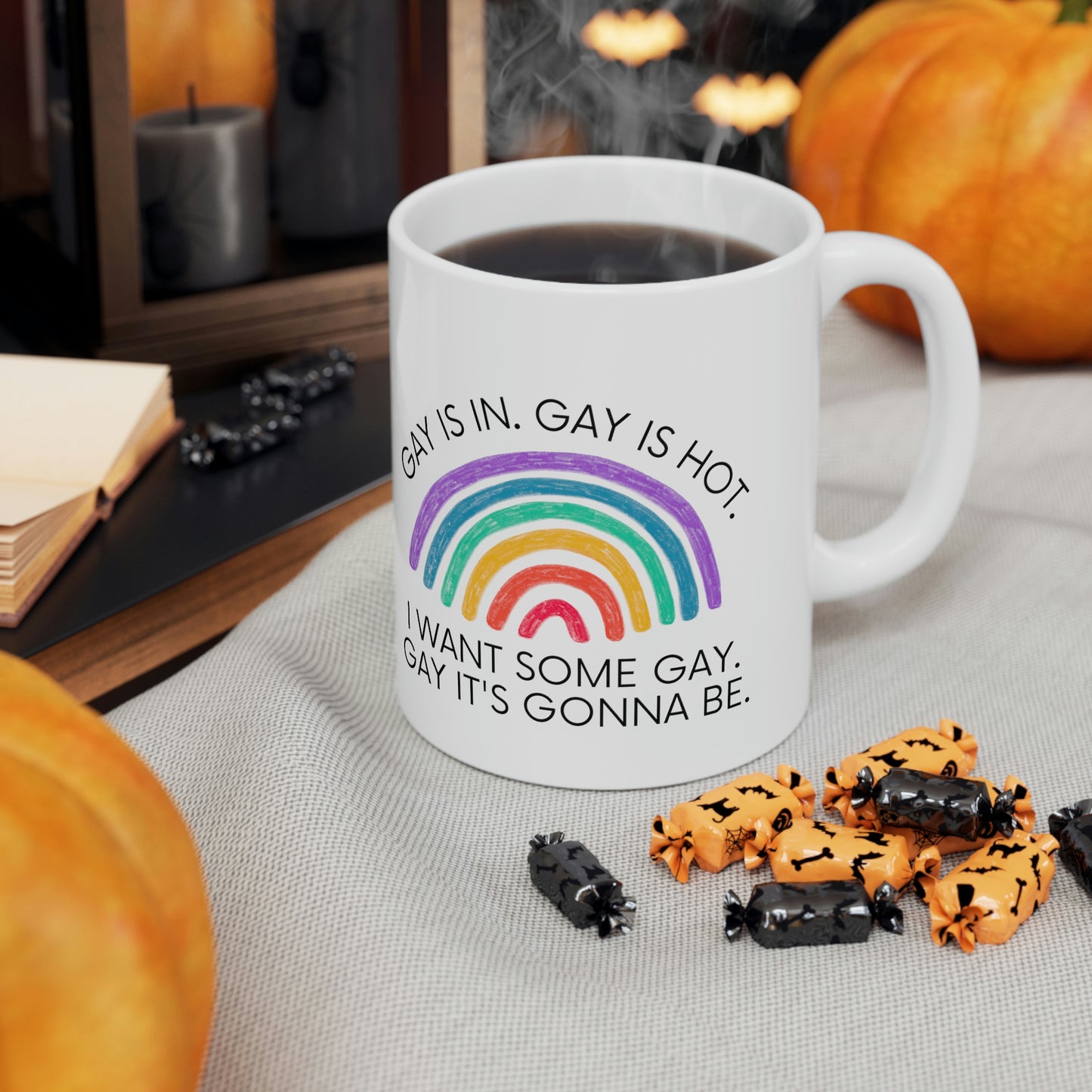 Gay Is In. What We Do In The Shadows Coffee Cups