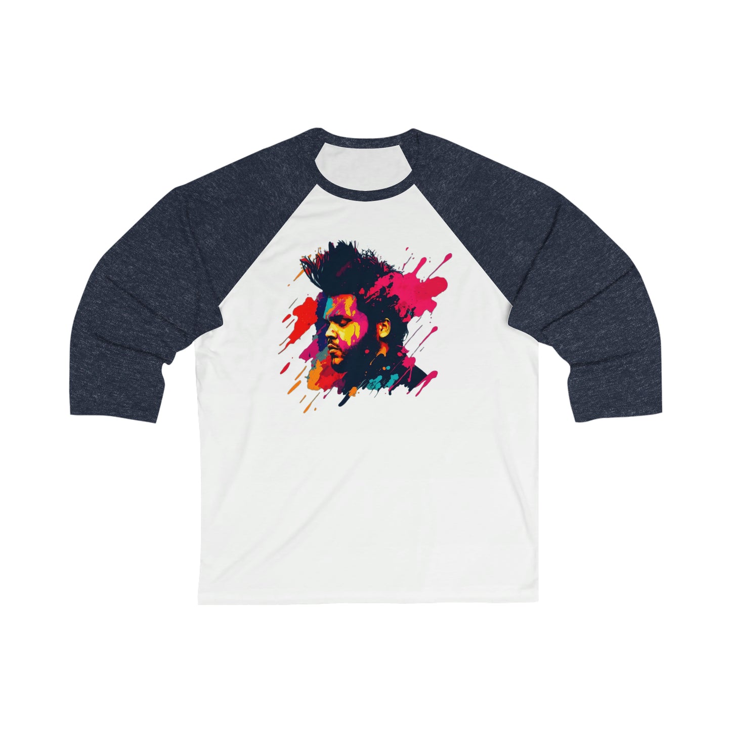 The Weeknd Colour Baseball T-Shirt