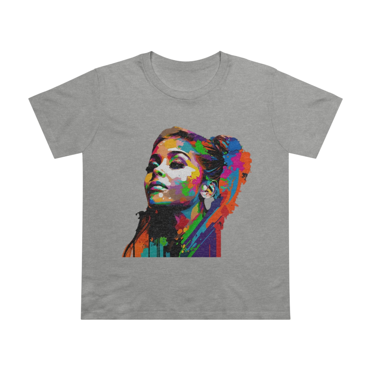 Ariana Grande Colour Feminine Cut T-Shirt