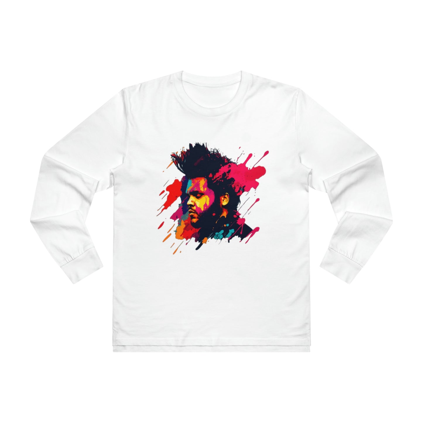 The Weeknd Colour Longsleeve T-Shirt