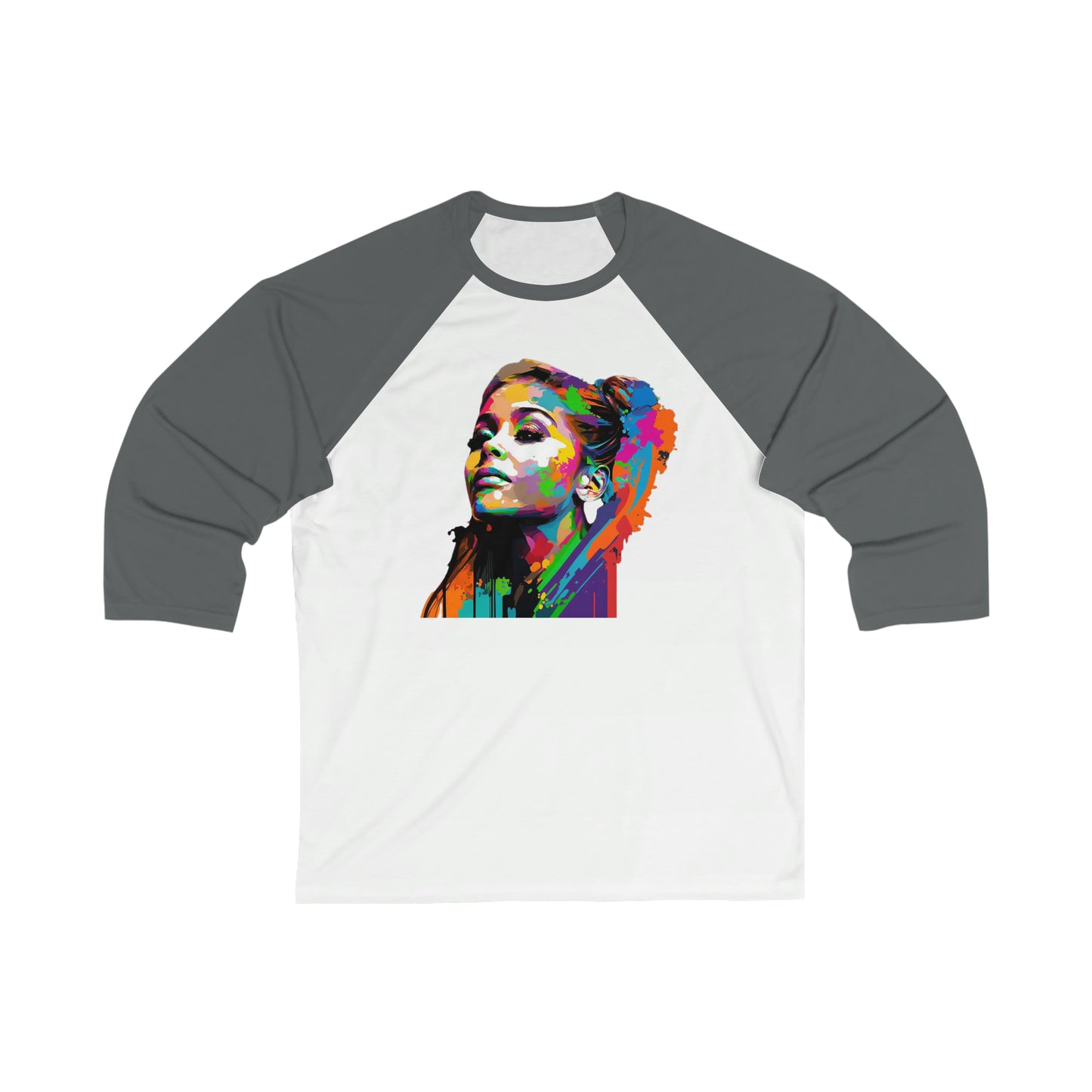 Ariana Grande Colour Baseball T-Shirt