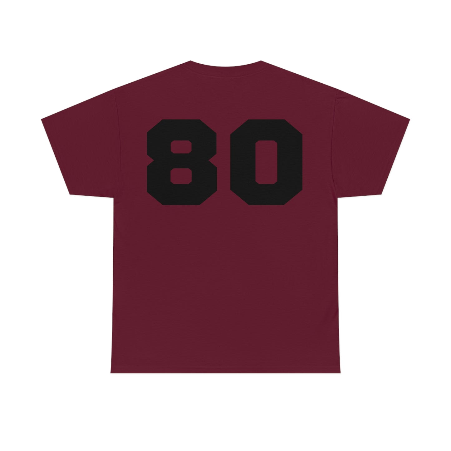 #80 Generic Sports Jersey T-Shirt