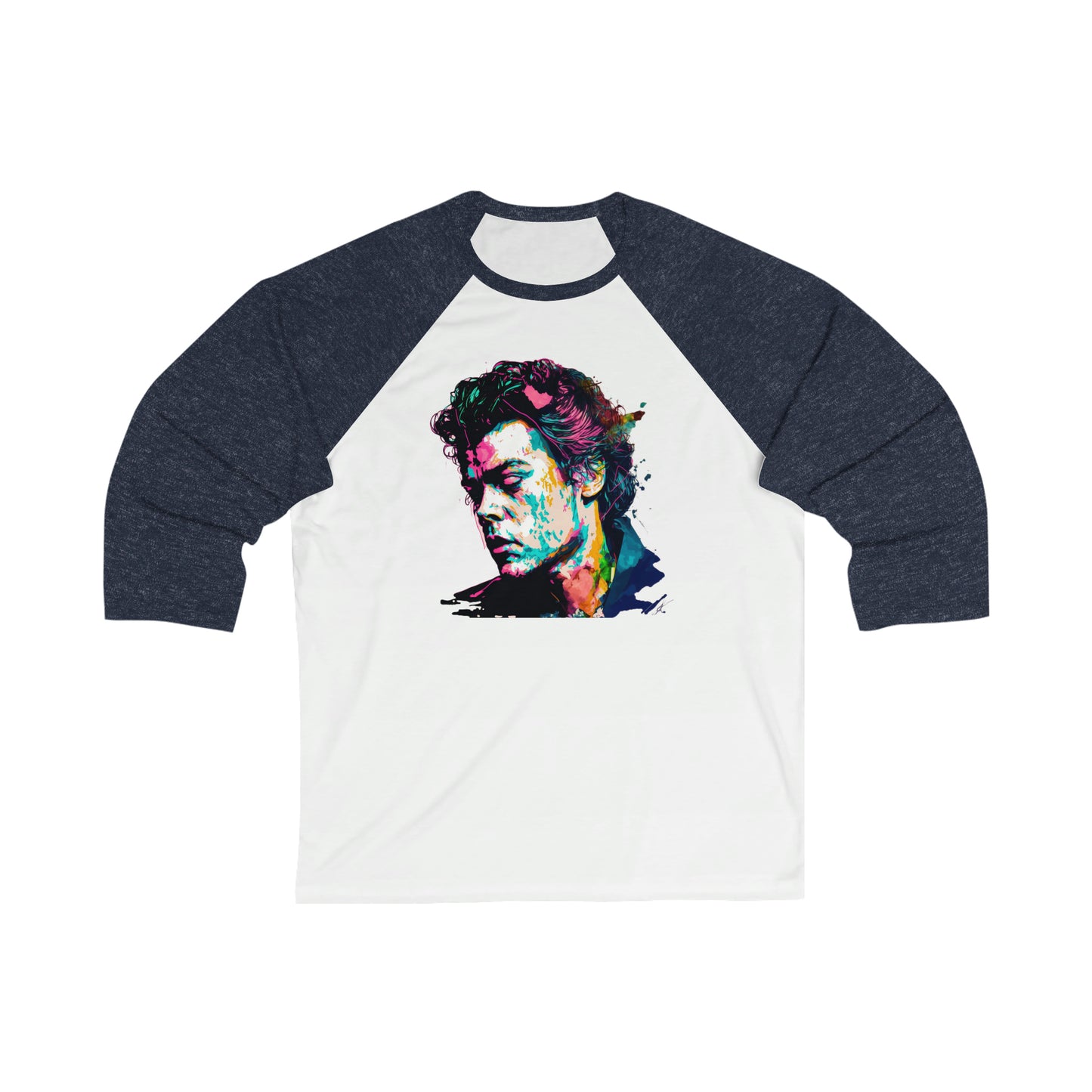 Harry Styles Colour Baseball T-Shirt