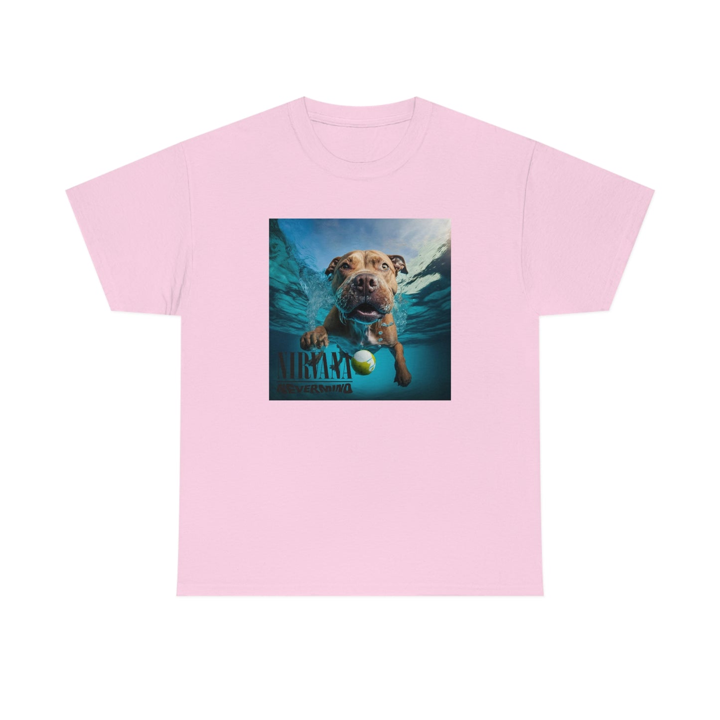 Staffy Nirvana Nevermind T-Shirt