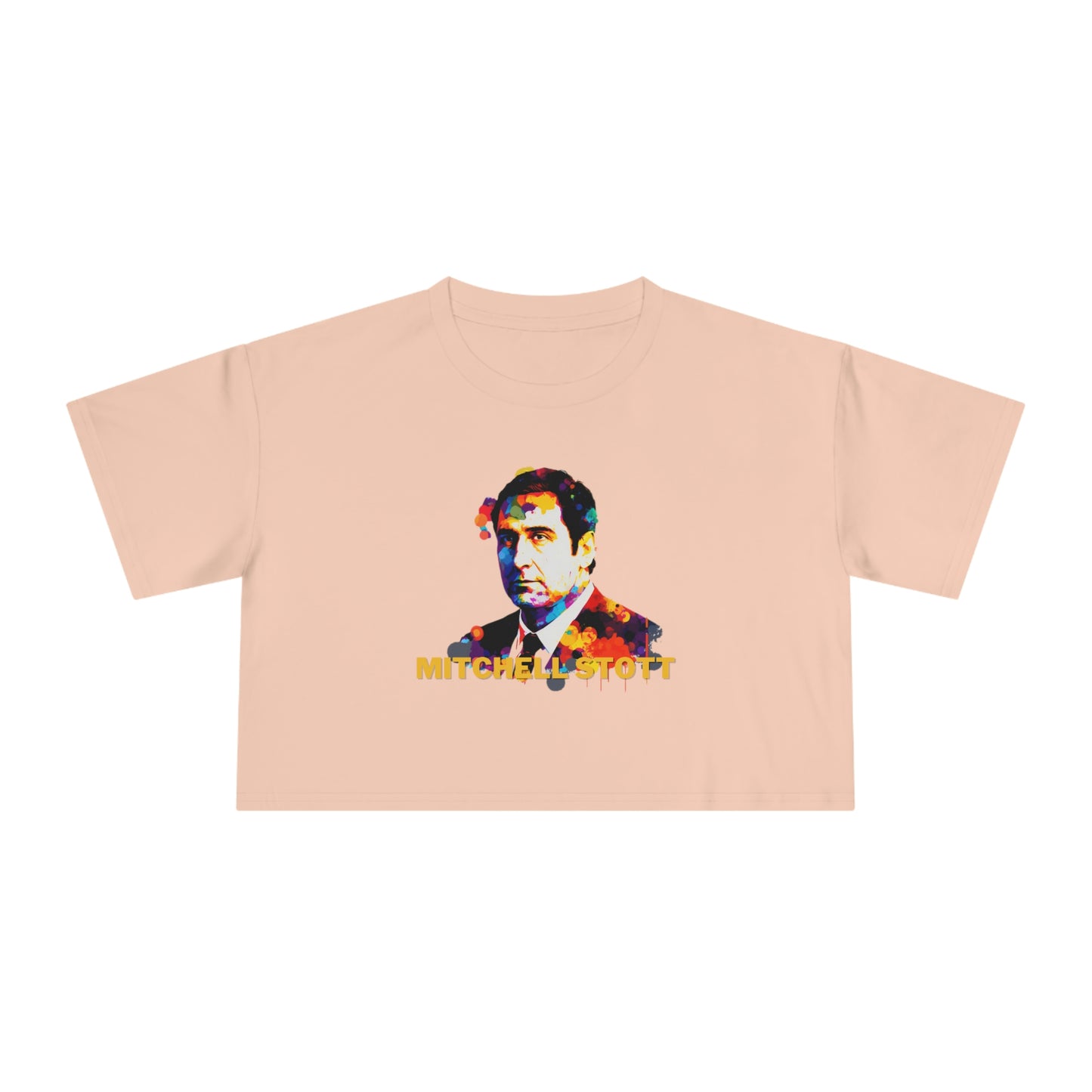 Michael The Office Bali Knockoff Crop T-Shirt