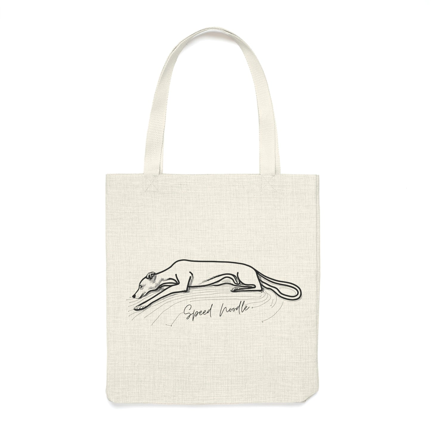 Speed Noodle Greyhound Tote Bag