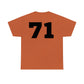 #71 Generic Sports Jersey T-Shirt