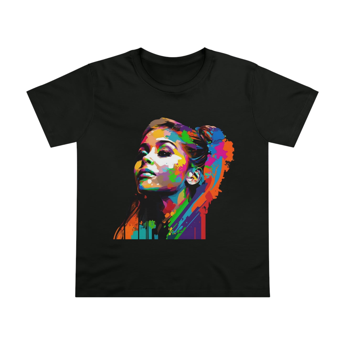 Ariana Grande Colour Feminine Cut T-Shirt