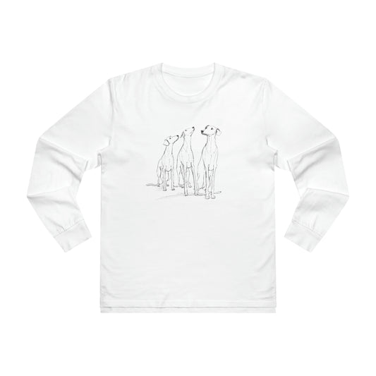 3 Hounds Greyhound Longsleeve T-Shirt