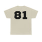 #81 Generic Sports Jersey T-Shirt