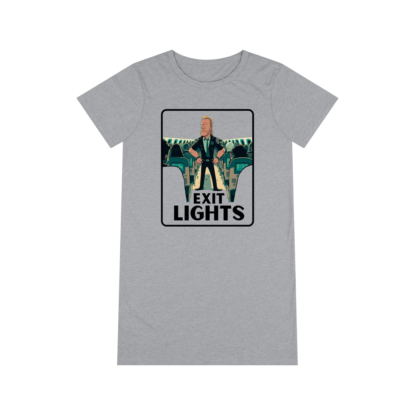 Exit Lights Metallica T-Shirt Dress