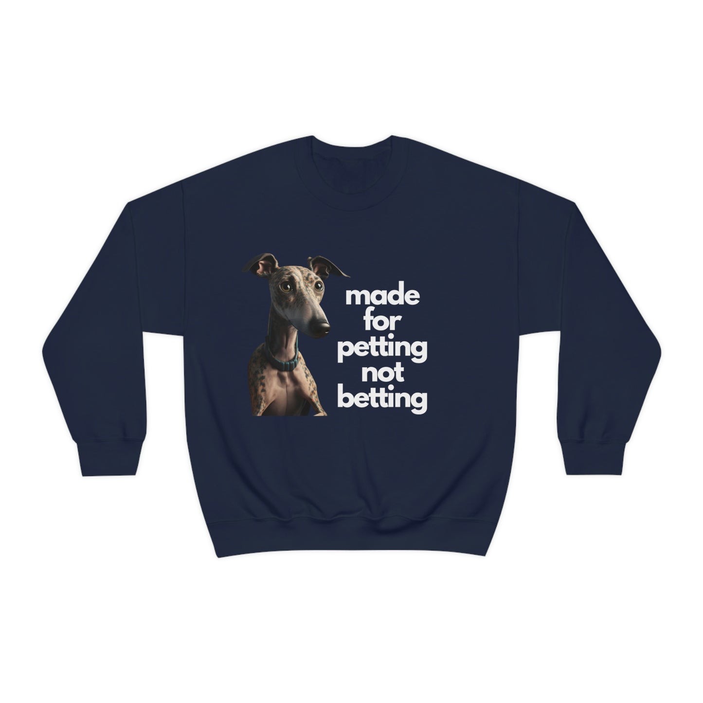 Petting not Betting Greyhound Jumper