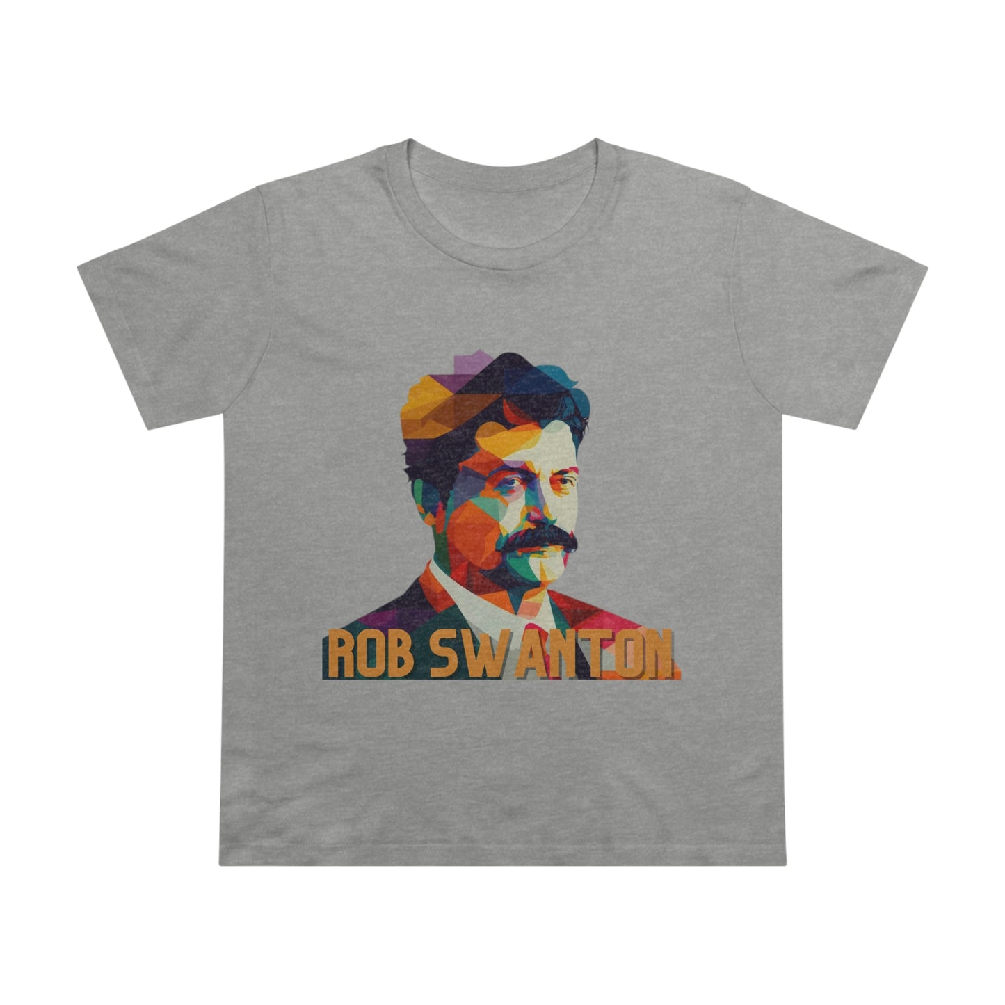 Ron Swanson Parks & Recreation Bali Knockoff Feminine Cut T-Shirt