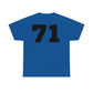 #71 Generic Sports Jersey T-Shirt